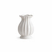 Vase XXL Céramique Blanche pour Fleurs Sèches