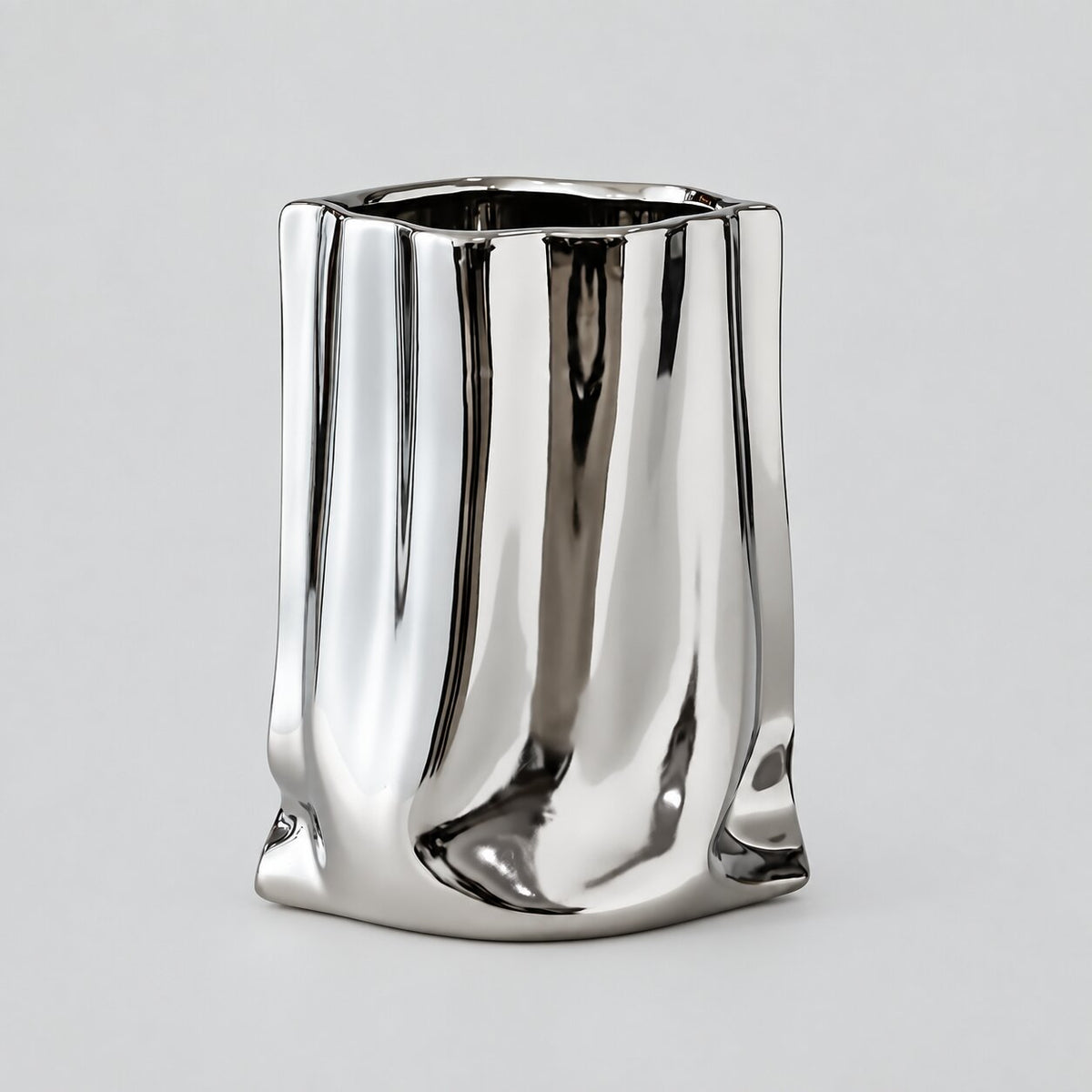 Vase XXL Métallisé pour Fleurs