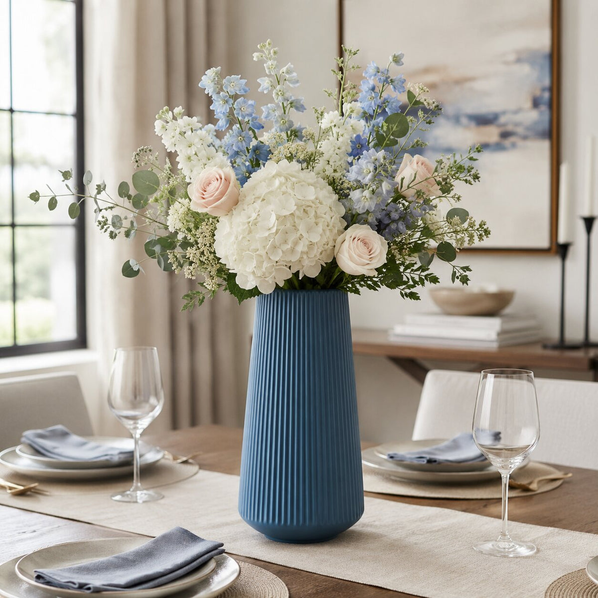 Vase XXL en Plastique pour Fleurs