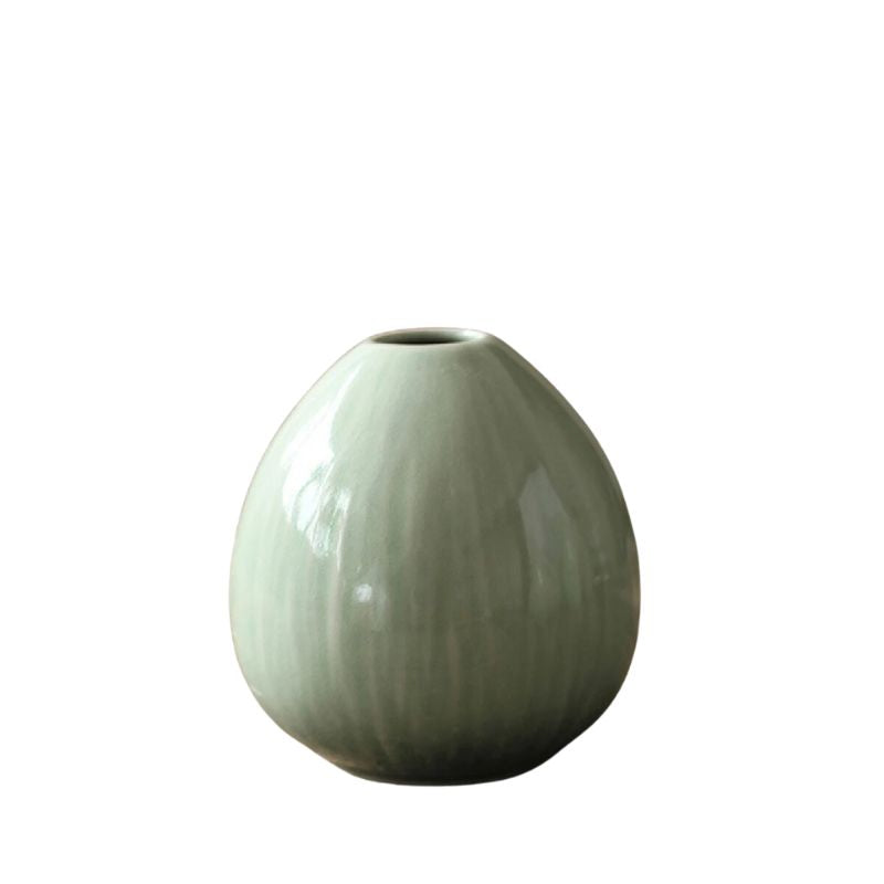 Petit Vase Vert en Céramique