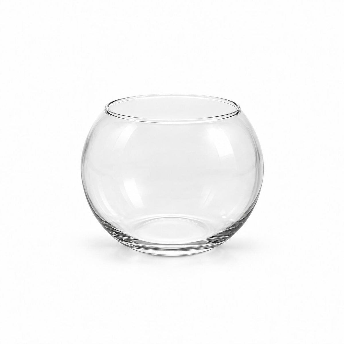 Vase Boule en Verre pour Micro Paysage et Hydroponie, vase rond transparent