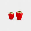 Vase Fraise en Céramique de Haute Qualité, vases rouges en forme de fraise