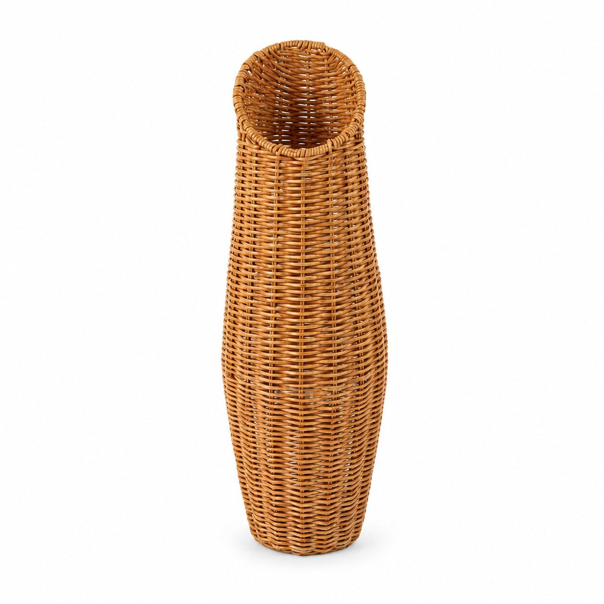 Vase Poser à Fleurs en Rotin Pour Décoration, vase haut tressé naturel
