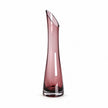 Vase Soliflore en Verre, vase élancé à ouverture inclinée