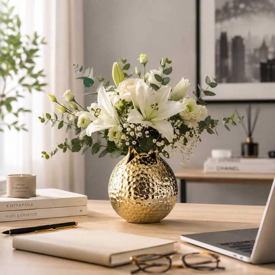 Vase à Fleur en Forme de Grenade