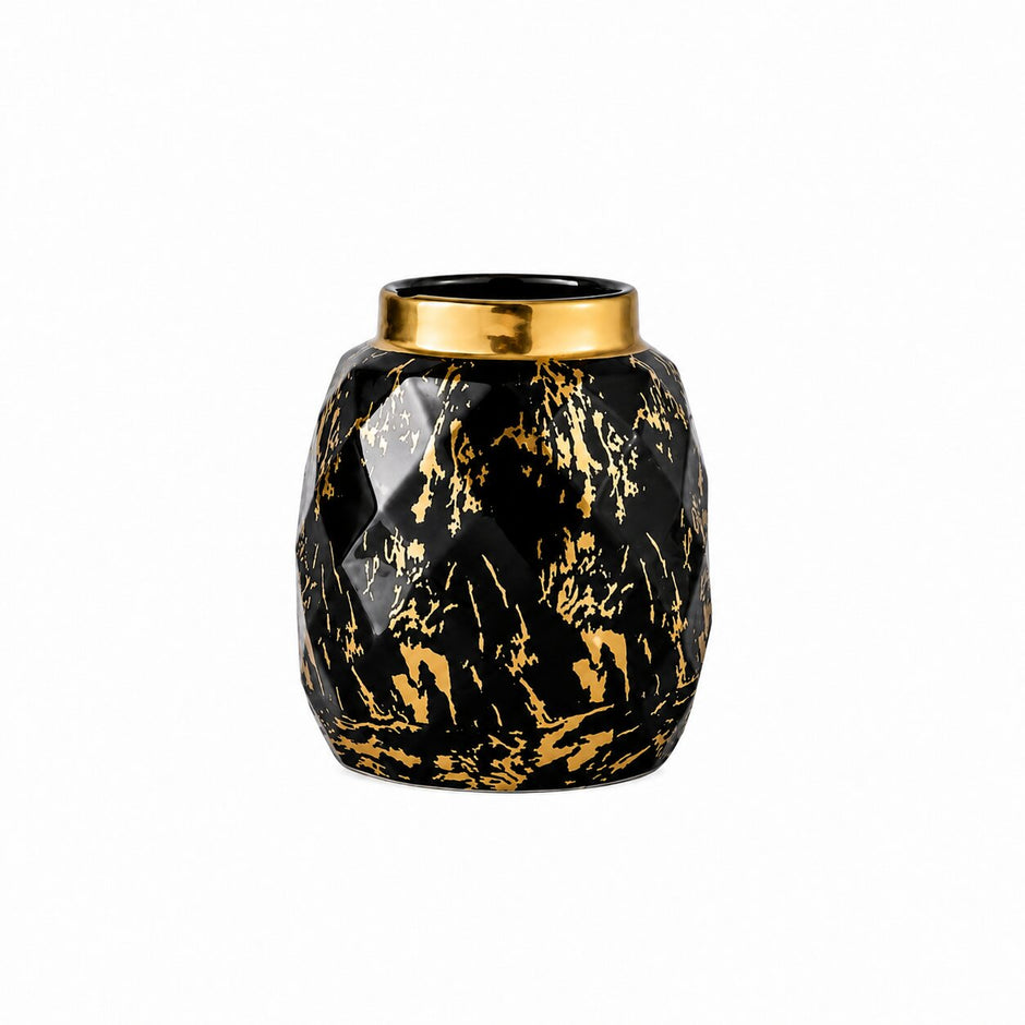 Vase à Fleurs Marbré