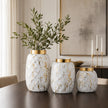 Vase à Fleurs Marbré