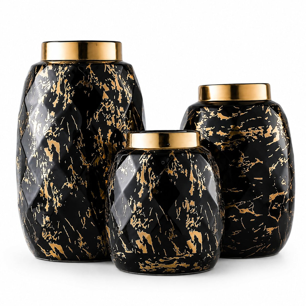 Vase à Fleurs Marbré