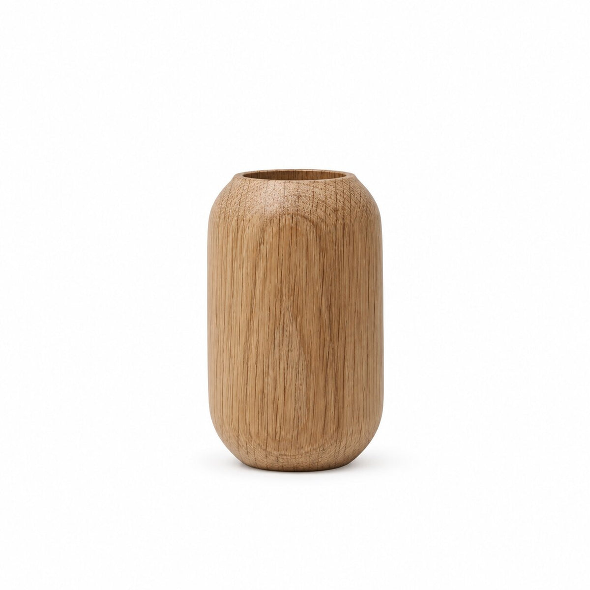 Vase en Bois Naturel Style Japonais