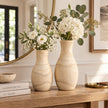 Vase en Bois Nordique Minimaliste