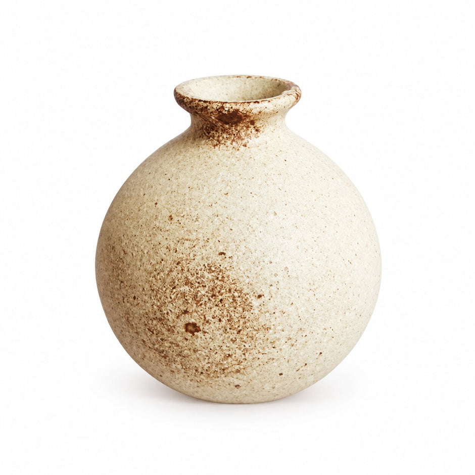 Vase en Bois Style Retro