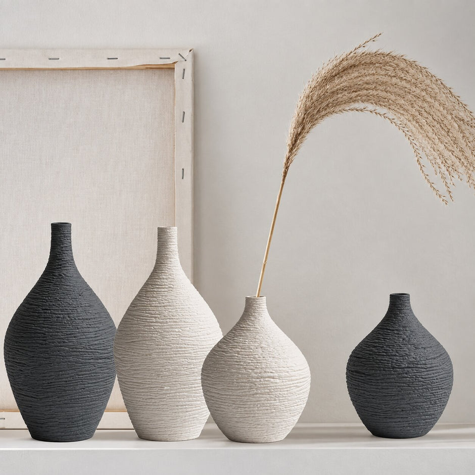 Vase en Céramique à Bouche Étroite