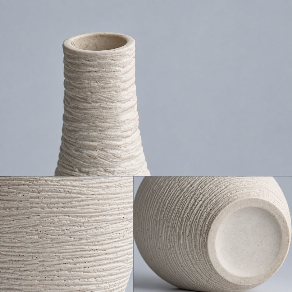 Vase en Céramique à Bouche Étroite