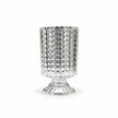 Vase en Cristal Gaufré pour Décoration de Table