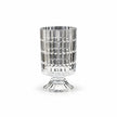Vase en Cristal Gaufré pour Décoration de Table