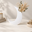 Vase en Forme de Lune pour Fleurs Sechées