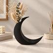 Vase en Forme de Lune pour Fleurs Sechées