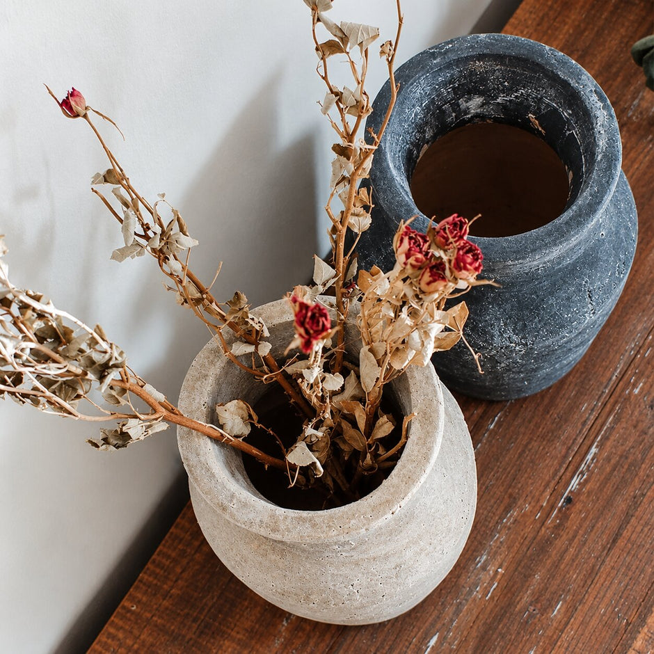 Vase en Terre Cuite pour Fleurs