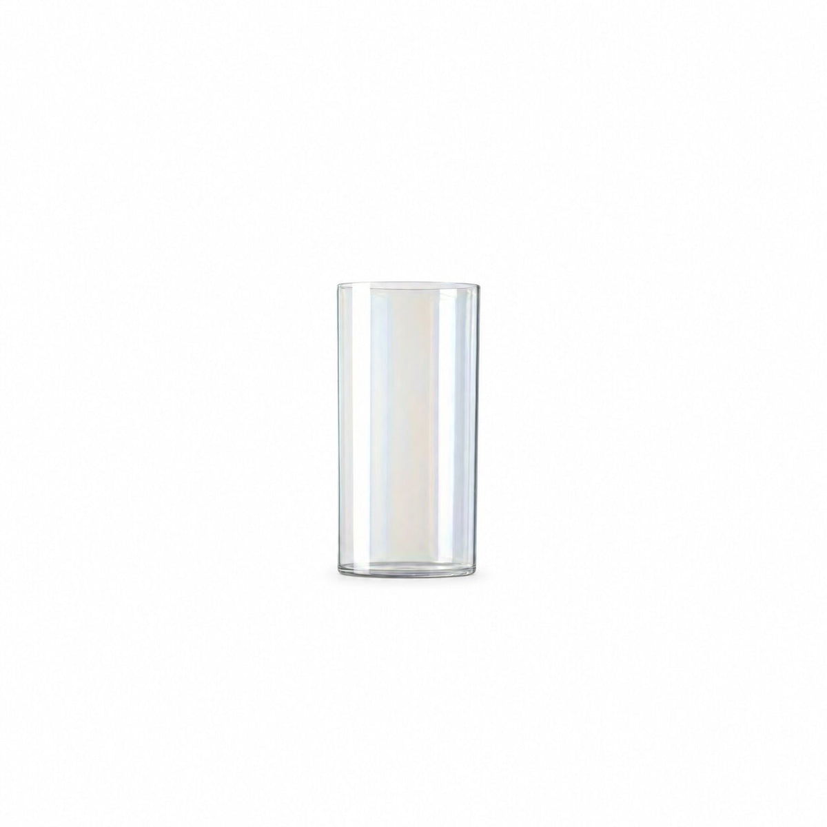 Vase en Verre Acrylique en Forme de Cylindre
