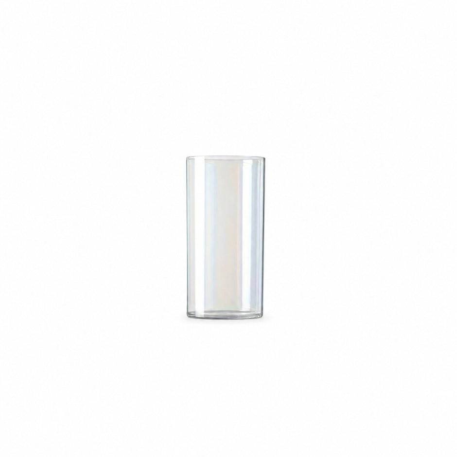 Vase en Verre Acrylique en Forme de Cylindre