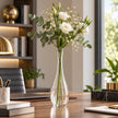 Vase en Verre Transparent Style Japonais pour Plantes