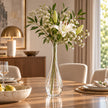 Vase en Verre Transparent Style Japonais pour Plantes