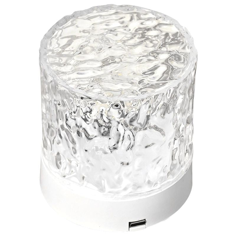 Éclairage de Soirée Cristal à Ondulation avec Télécommande