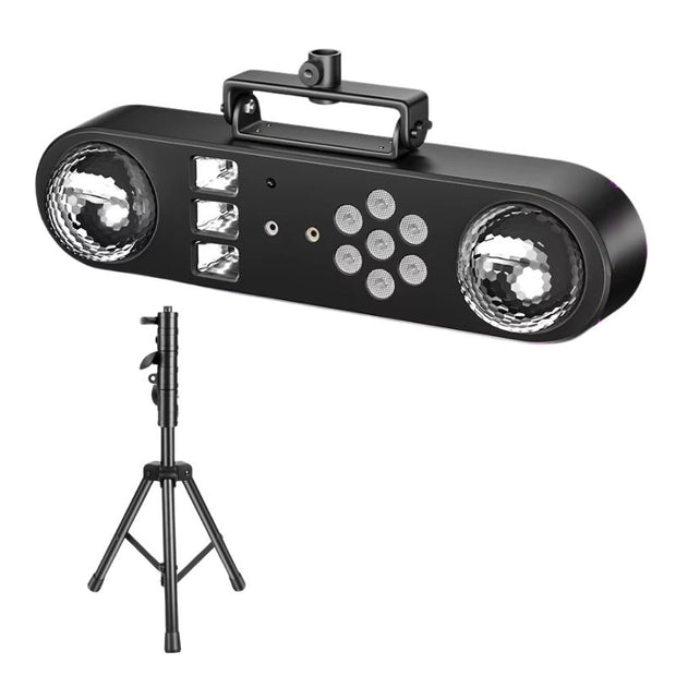 Éclairages De Salle Projecteur LED 5 En 1 Avec Télécommande Et Trépied
