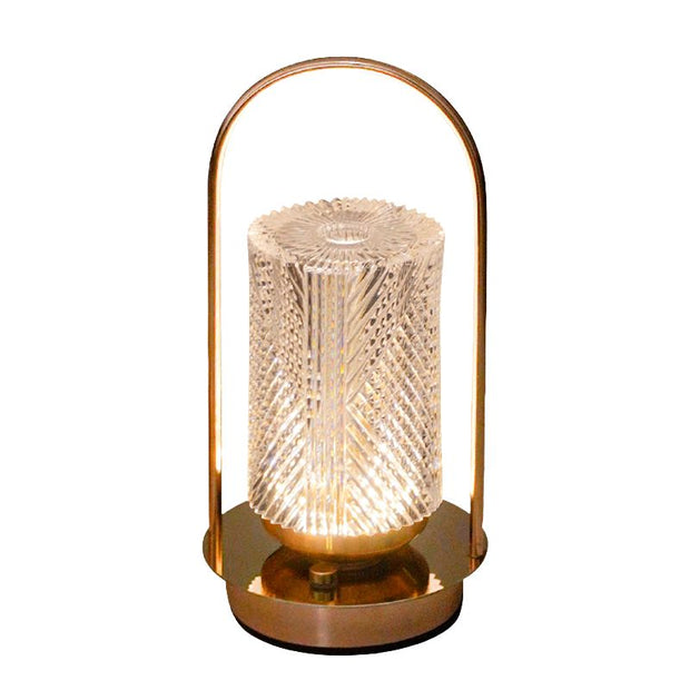 Éclairages De Table Modernes En Cristal Avec Lumière Réglable