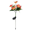 Éclairages Solaires de Jardin Design Orchidées Lumineuses