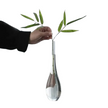 Vase en Verre Transparent Style Japonais pour Plantes