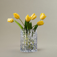 Vase en Cristal Glacier pour Fleurs