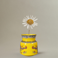 Vase Art Style Chinois en Jaune