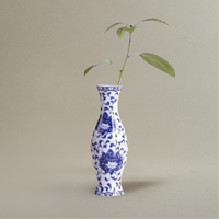 Vase en Porcelaine Alberoise pour Fleurs