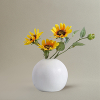 Vase Boule Style Nordique en Céramique pour Fleur